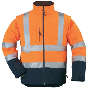 COVERGUARD STATION softshell dzseki | 2 in 1 | Hi-Vis / Láthatósági | Narancs / sötétkék 70641 COVERGUARD STATION softshell dzseki | 2 in 1 | Hi-Vis / Láthatósági | Narancs / sötétkék 70641