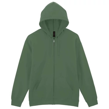 GILDAN SOFTSTYLE pulóver | Kapucnis - cipzáros | Military Green GISF600MI-L GILDAN SOFTSTYLE pulóver | Kapucnis - cipzáros | Military Green GISF600MI-L