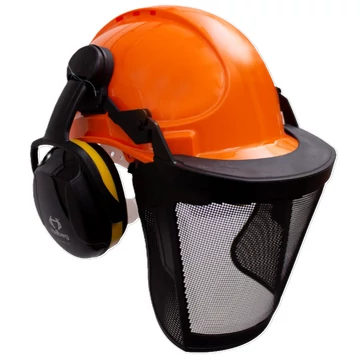 IRUDEK FORESTAL KIT (STILO) védősisak szett hálós arcvédővel és fültokkal | Narancs 402604300001 IRUDEK FORESTAL KIT (STILO) védősisak szett hálós arcvédővel és fültokkal | Narancs 402604300001
