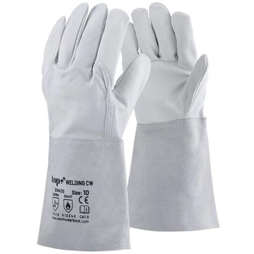 WELDING CW hegesztőkesztyű, 15 cm bivalybőr mandzsetta, szürke WELDING CW hegesztőkesztyű, 15 cm bivalybőr mandzsetta, szürke