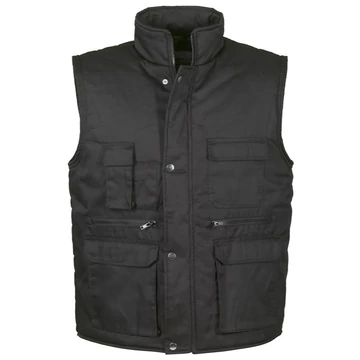 TOP VEST BASIC bélelt mellény | Fekete | Multifunkciós zsebek TOP_VEST_BASIC-L TOP VEST BASIC bélelt mellény | Fekete | Multifunkciós zsebek TOP_VEST_BASIC-L