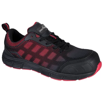 PORTWEST COMPOSITELITE OGWEN FT35 munkavédelmi félcipő | Fekete-piros | S1P SRC PW-FT35BKD-43 PORTWEST COMPOSITELITE OGWEN FT35 munkavédelmi félcipő | Fekete-piros | S1P SRC PW-FT35BKD-43