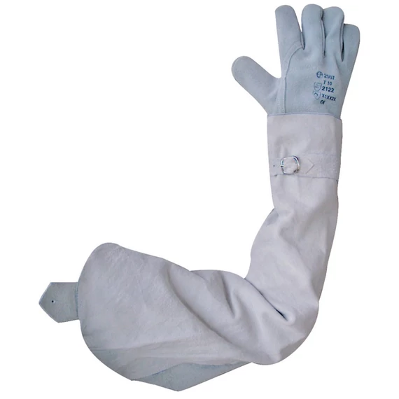 COVERGUARD Hegesztő bőr karvédő (hasítékbőr) | Csatos 57541