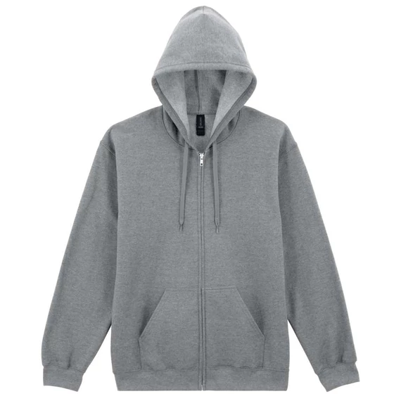 GILDAN SOFTSTYLE pulóver | Kapucnis - cipzáros | Sport Grey GISF600SP-S GILDAN SOFTSTYLE pulóver | Kapucnis - cipzáros | Sport Grey GISF600SP-S
