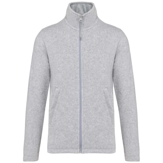 KARIBAN FALCO polár pulóver | Cipzáros | 300gr | Ash Heather KA911ASH-L KARIBAN FALCO polár pulóver | Cipzáros | 300gr | Ash Heather KA911ASH-L