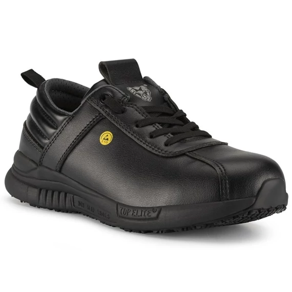 SPORTY munkavédelmi félcipő | Fekete | O2 SRC ESD