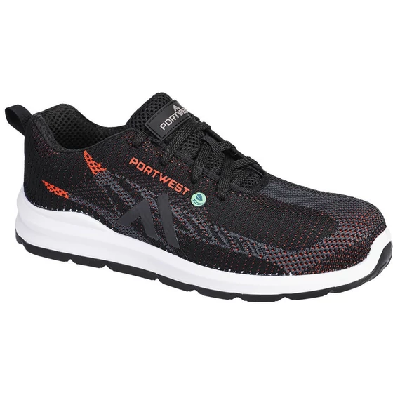PORTWEST ECO FLY COMPOSITE FC06 munkavédelmi félcipő | S1PS SR FO | Piros - Fekete PW-FC06BKD-43