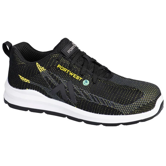 PORTWEST ECO FLY COMPOSITE FC06 munkavédelmi félcipő | S1PS SR FO | Sárga - Fekete PW-FC06BKY-43