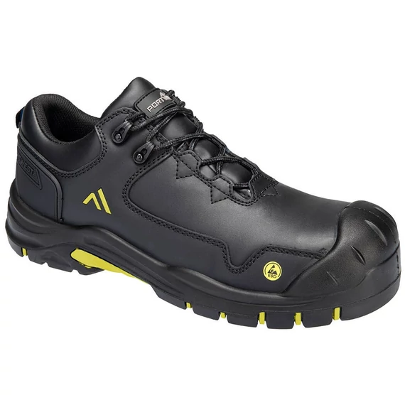 PORTWEST COMPOSITELITE APEX FC19 munkavédelmi félcipő | Fekete-sárga | S3S ESD HRO SR SC FO PW-FC19BKY-43