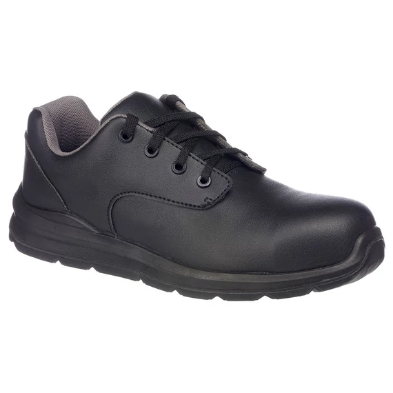 PORTWEST COMPOSITELITE FD61 munkavédelmi félcipő | Fekete | S2 SRC PW-FD61BKR-43