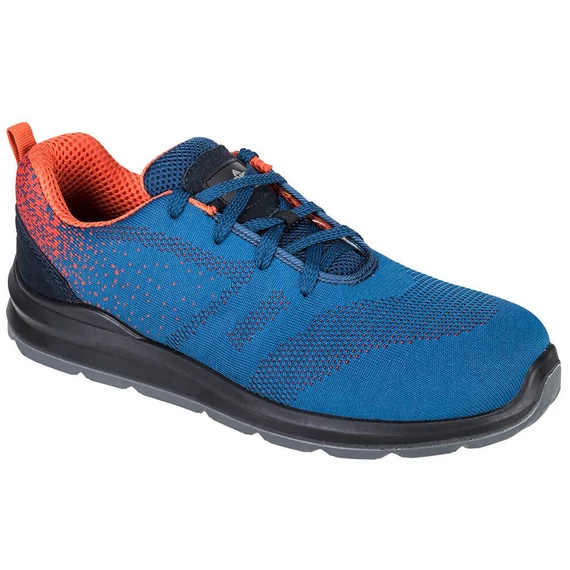 PORTWEST STEELITE AIRE TRAINER FT25 munkavédelmi félcipő | Kék-narancs | S1P SRC PW-FT25BLO-43