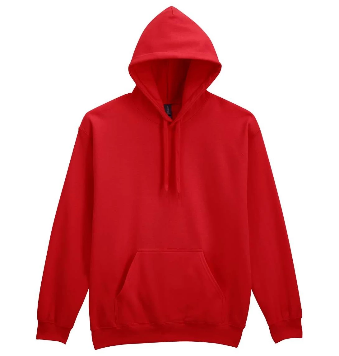 SOFTSTYLE pulóver | Belebújós - kapucnis | Red