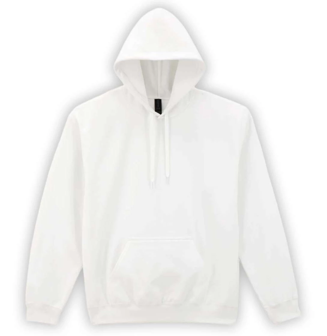 SOFTSTYLE pulóver | Belebújós - kapucnis | White