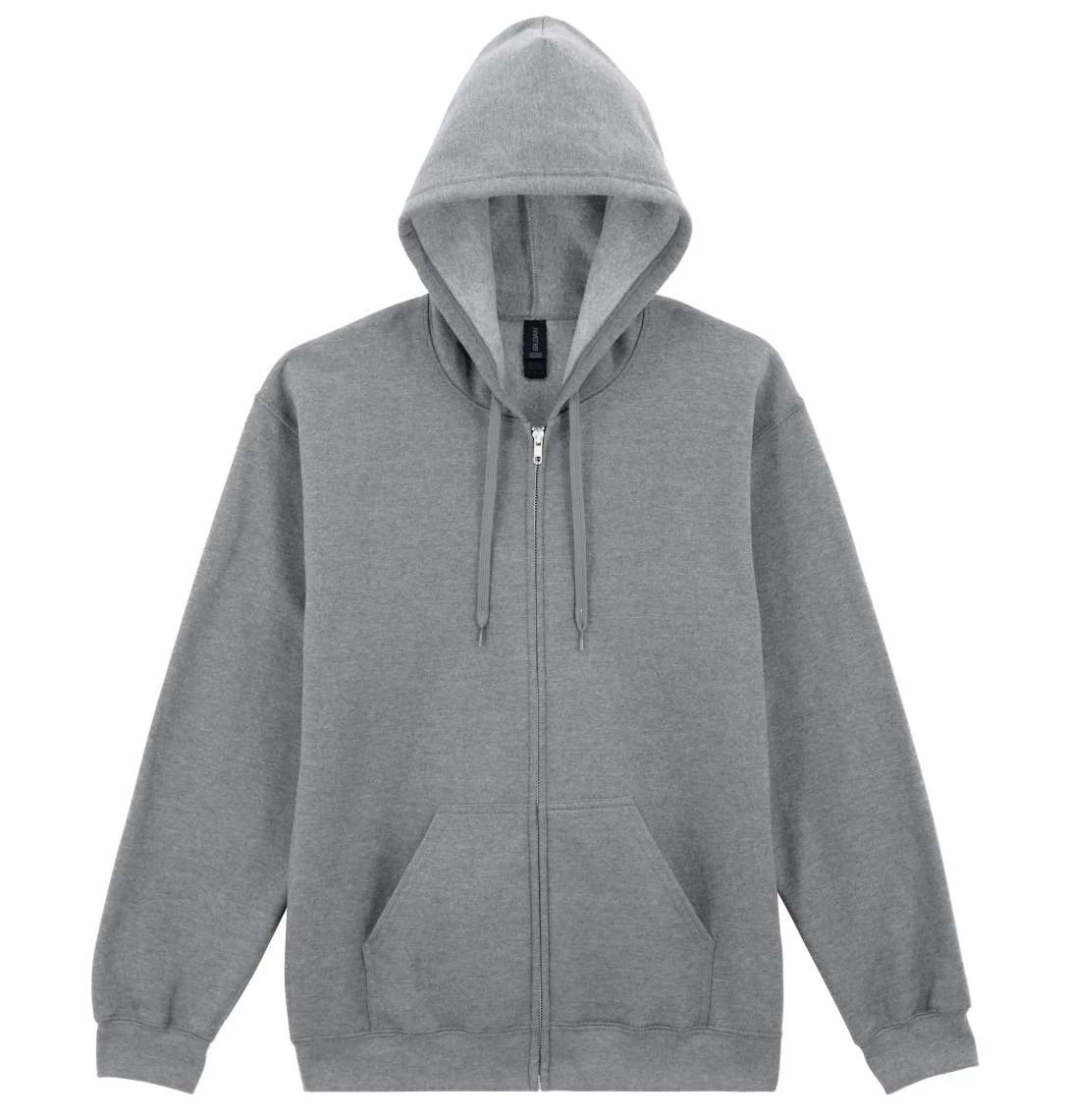 SOFTSTYLE pulóver | Kapucnis - cipzáros | Sport Grey