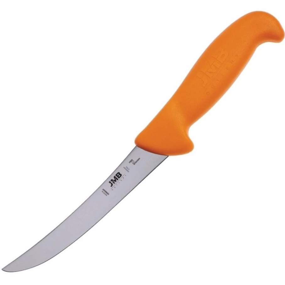 JMB Csontozókés | 15 cm | Ívelt - Flexibilis | Prémium Sandvik acél