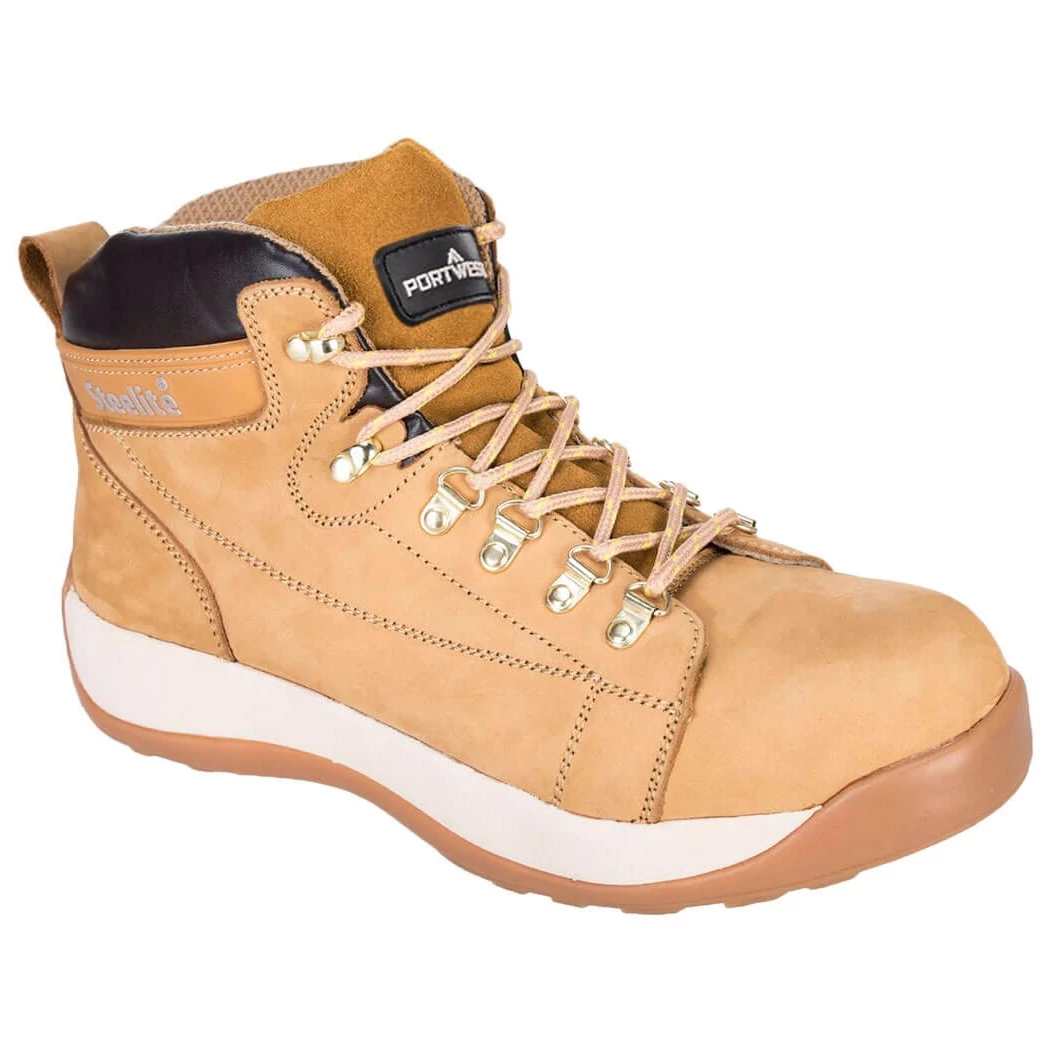 STEELITE MID CUT NUBUCK FW31 munkavédelmi bakancs | Barna | SB SRA HRO
