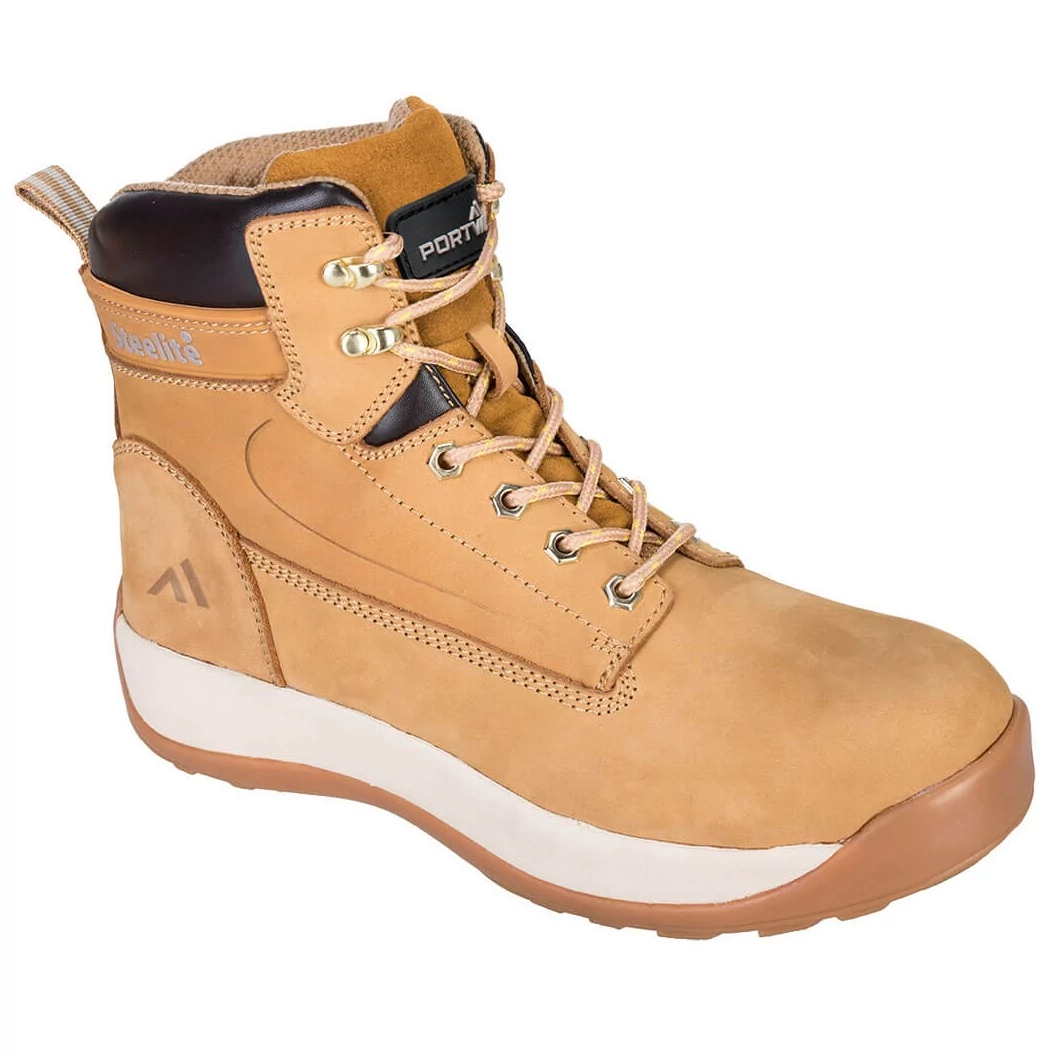 STEELITE CONSTRUCTION NUBUCK FW32 munkavédelmi bakancs | Barna | S3 SRA HRO